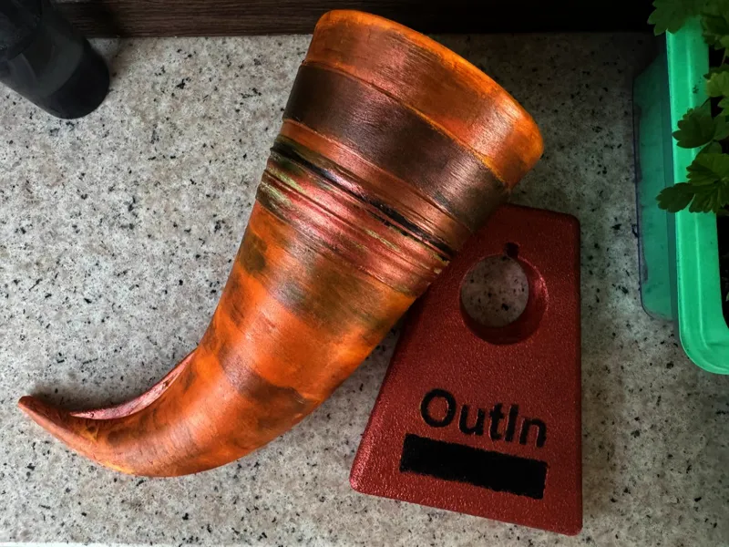 Viking Coffee Horn