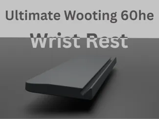 Ultimate Wooting 60he Wrist-Rest 