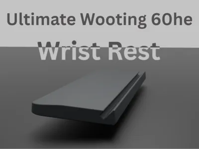 Ultimate Wooting 60he Wrist-Rest 