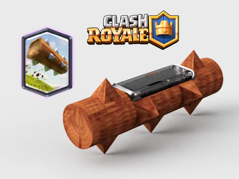 The Log Clash Royale Case for EcoFlow Power Bank