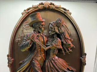 Skeleton Couple Victorian Waltz