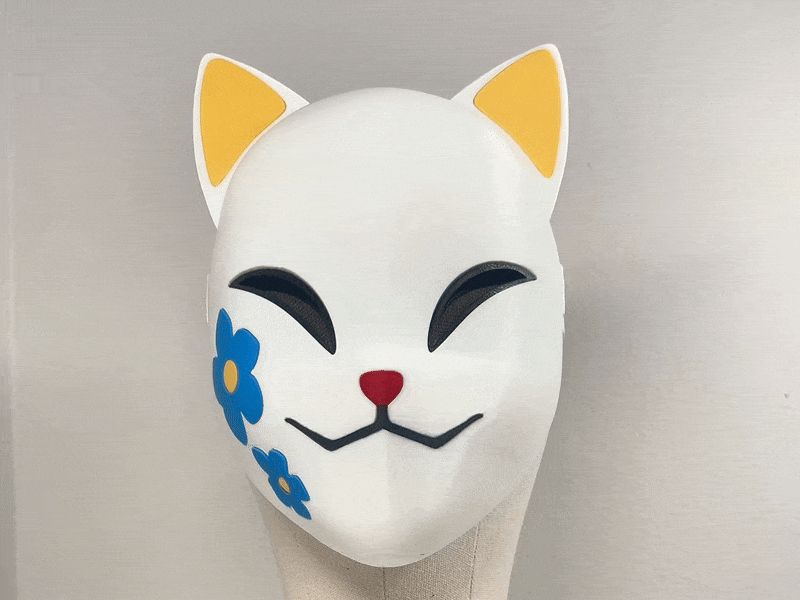 Demon Slayer Mask - Makomo