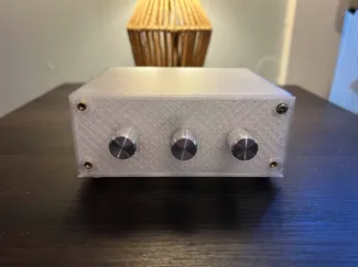 Deej Volume Mixer (Alarm Clock Style)