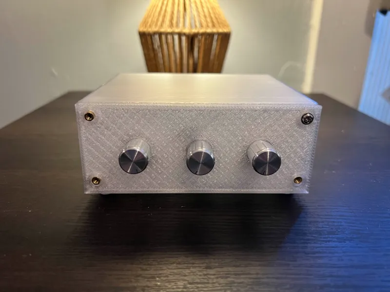 Deej Volume Mixer (Alarm Clock Style)