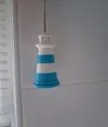 Blue & White Lighthouse