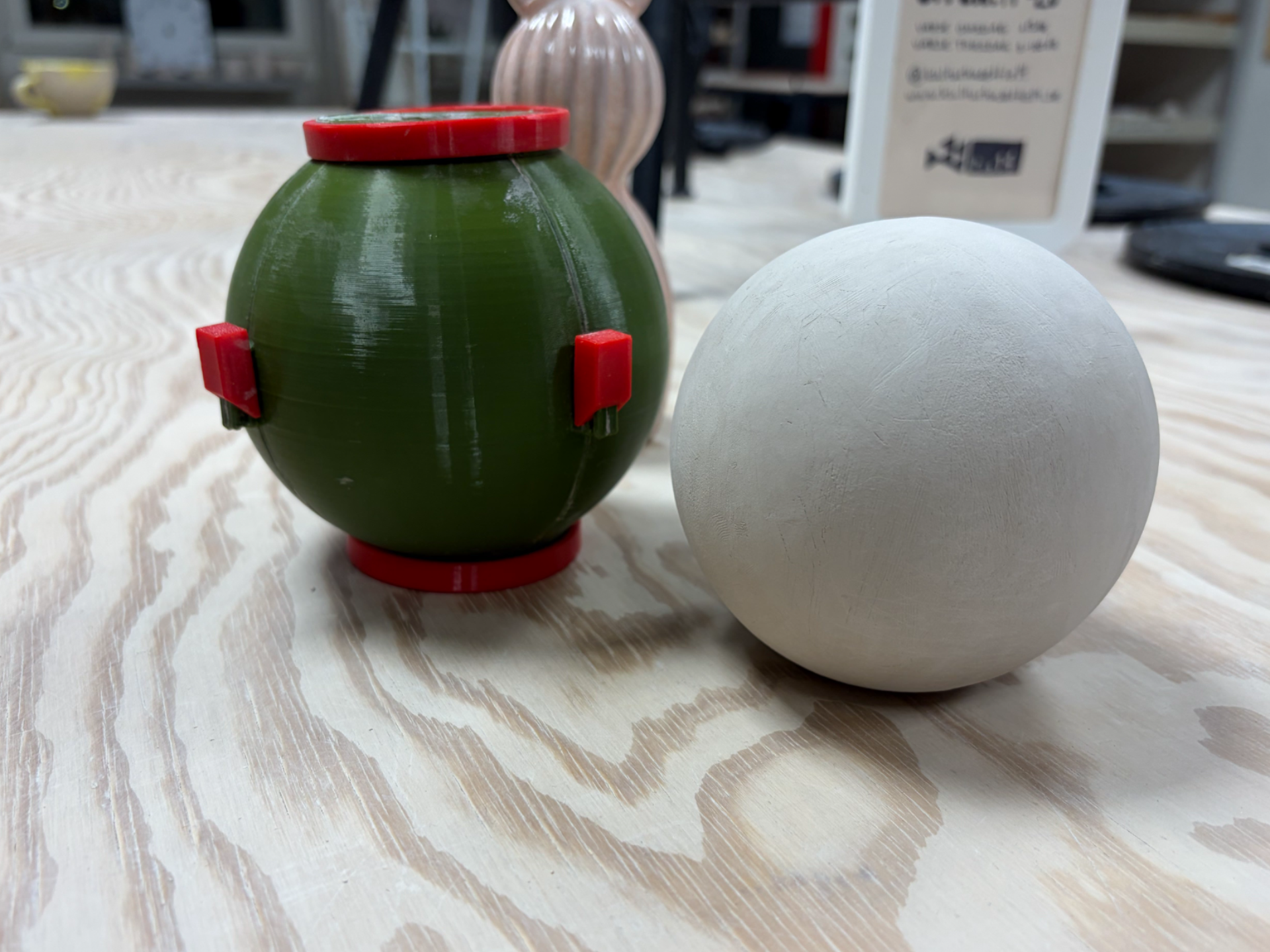 Perfect Hollow Clay Balls Press Mold 100mm