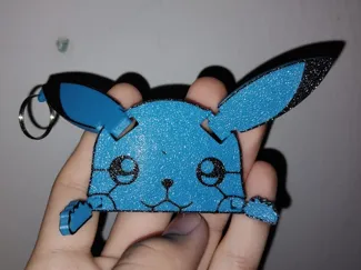 Blue Pikachu *color can be changed if wanted