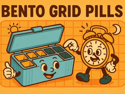 Bento Pill Box