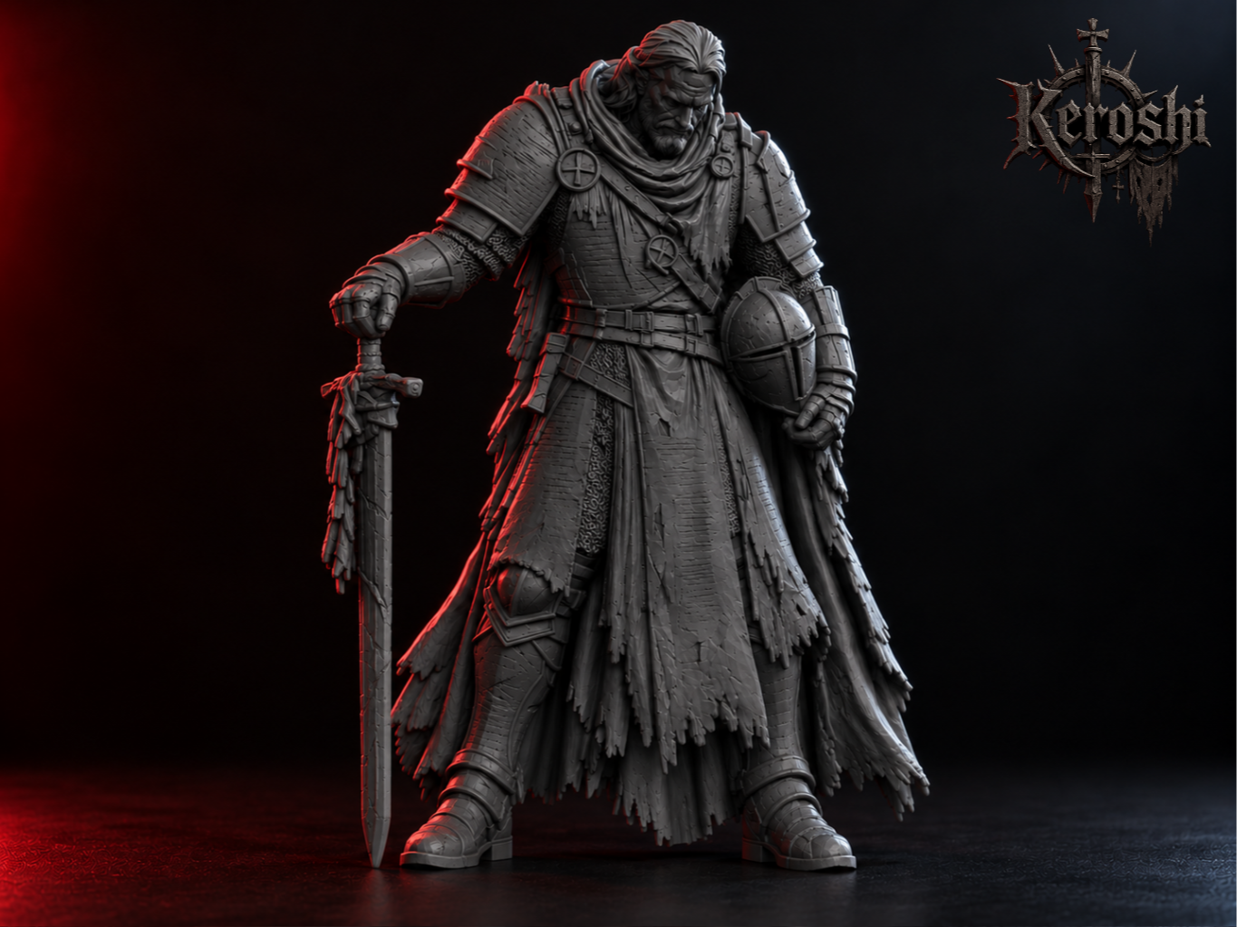 Lone Returner 32mm - 3D printed People, in stock in India
