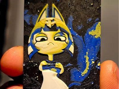 Ankha Animal Crossing filament print