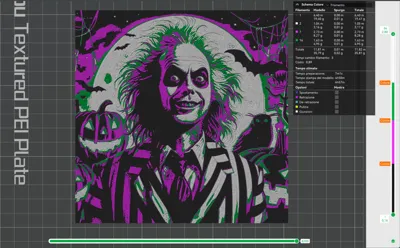 Beetlejuice - Halloween - Hueforge by Luc3D - MakerWorld