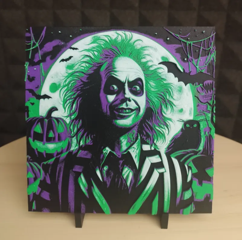 Beetlejuice - Halloween - Hueforge