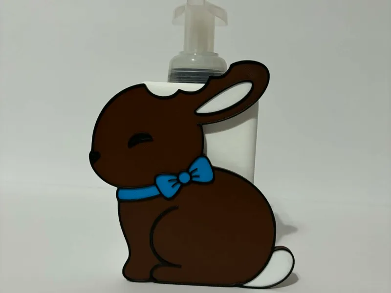 Chocolate Bunny Faceplate - BBW Soap Holder