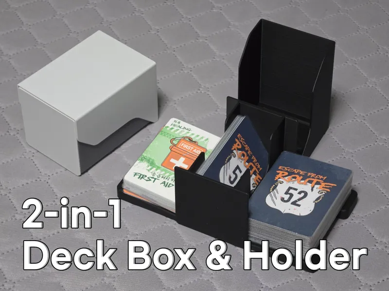 2-in-1 Deck Box & Holder
