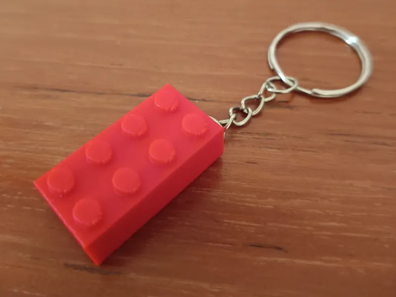 Classic Brick Keychain