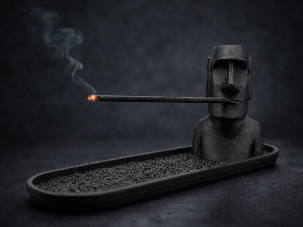 Moai Incense Holder – Easter Island Statue 