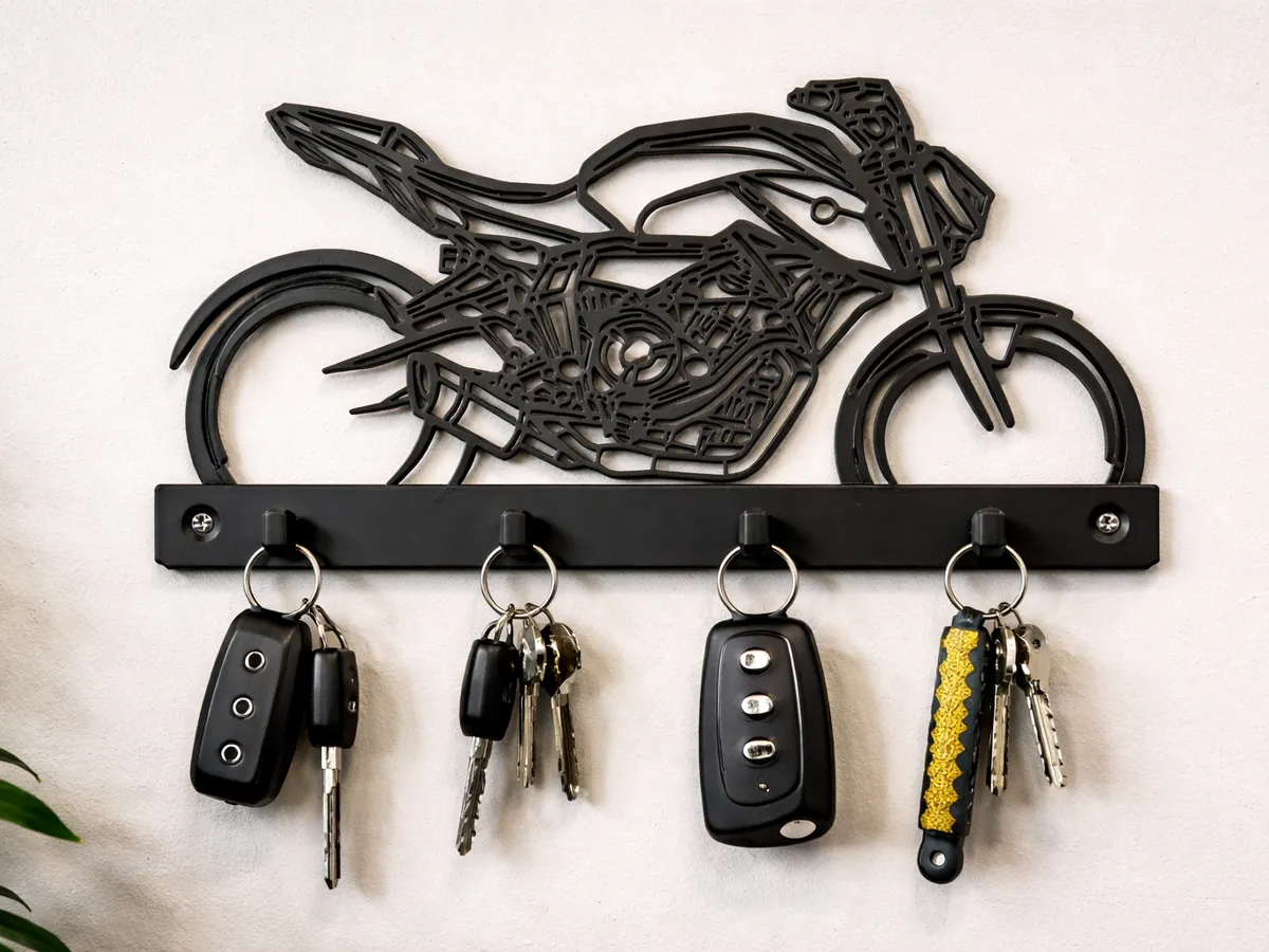 MT07 Yamaha Key Holder - Free 3D Print Model - MakerWorld