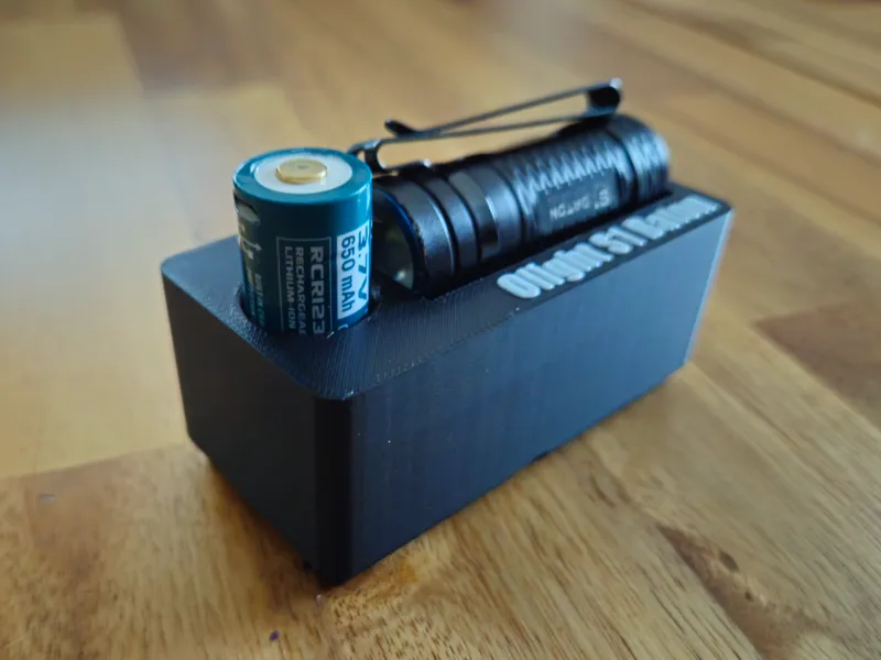 Gridfinity Olight S1 Baton Case