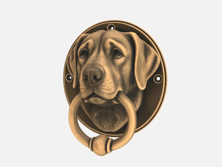 Labrador Door Knocker