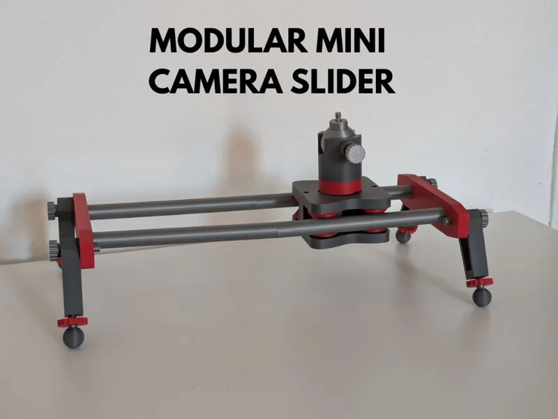 Modular mini Camera Slider 
