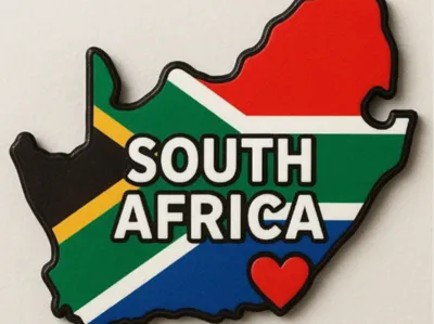 South Africa Fridge Magnet