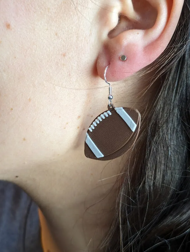 Sports Earrings view 3