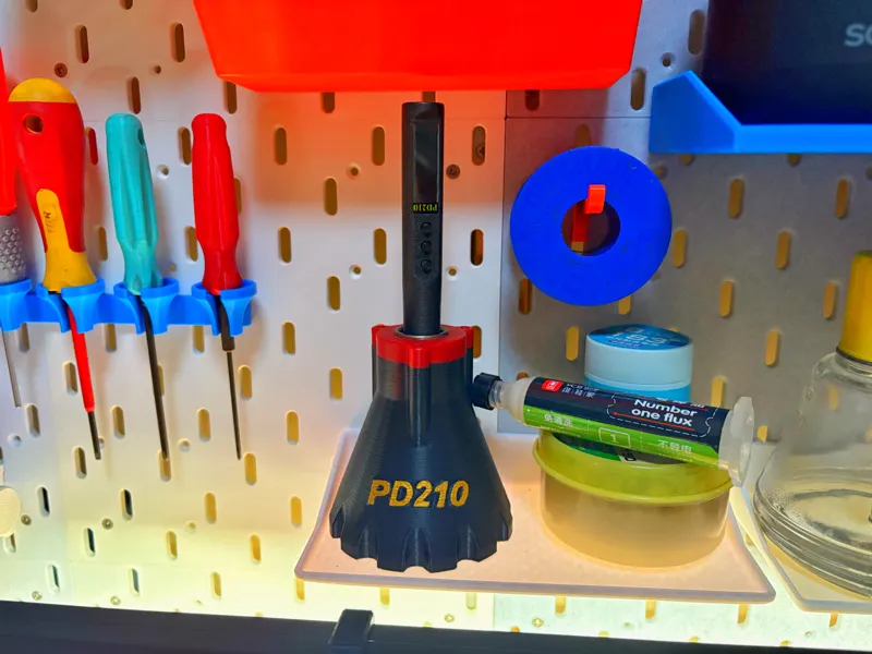 PD210焊笔休眠座+烙铁头收纳