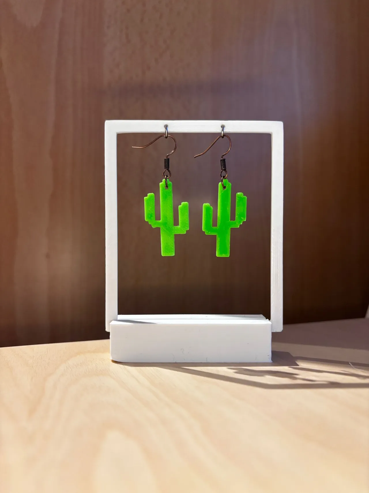 Cactus Earrings view 3