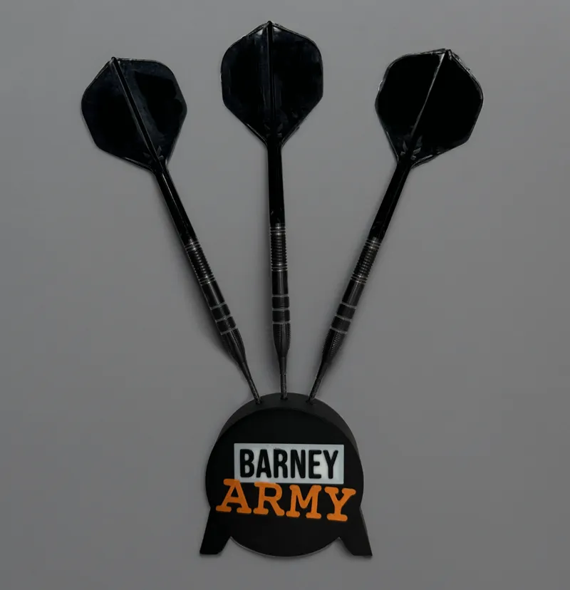 Dart Stand - "Barney Army" - Raymond van Barneveld