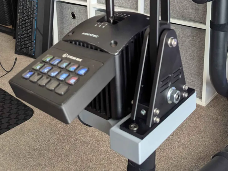 Fanatec Shifter and SG Racing Shifter Mount