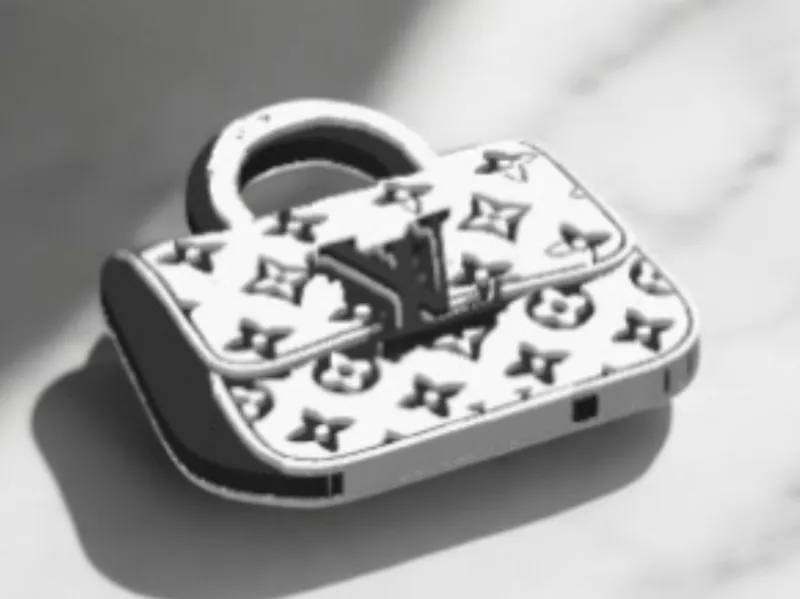 LV Bag Charm