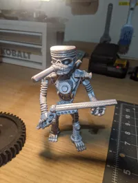 Sculpture Piston Warrior — photo 3