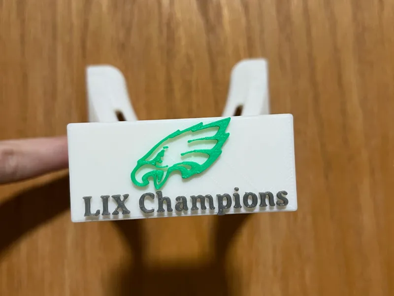 super bowl LIX 59 champions football stand