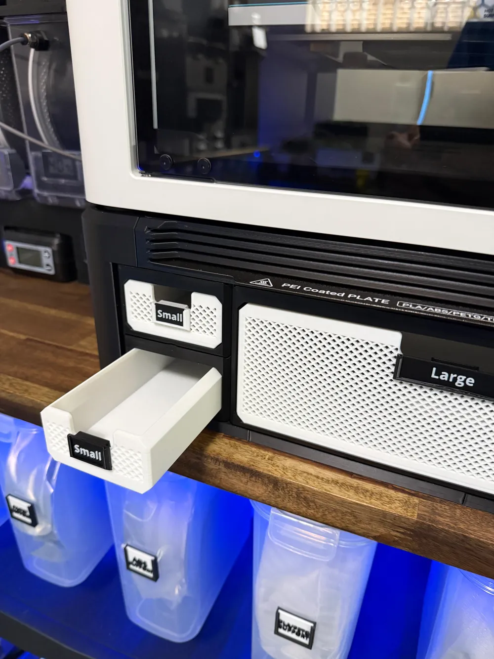 Snapmaker Plate Snapmaker U1 Modular Stand, Drawers & Plate Holder - Free 3D Print ...