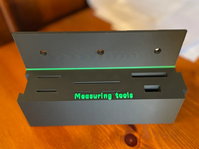 Measuring tool/square/ruler holder - SS system