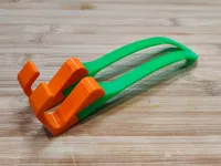 Primo piatto in TPU 95A , secondo piatto in Petg