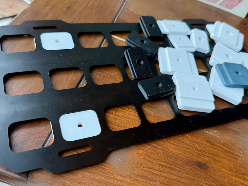 Parametric MOLLE / PALS / GRID Panel Slot Inserts
