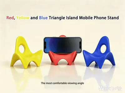 Phone & Headphone Sofa Stand Series 10 | Triangle Island