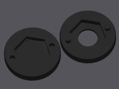 Metric M8 / M10 bolt cover (Foot or knob)