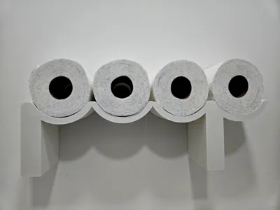 POOP toilet roll holder