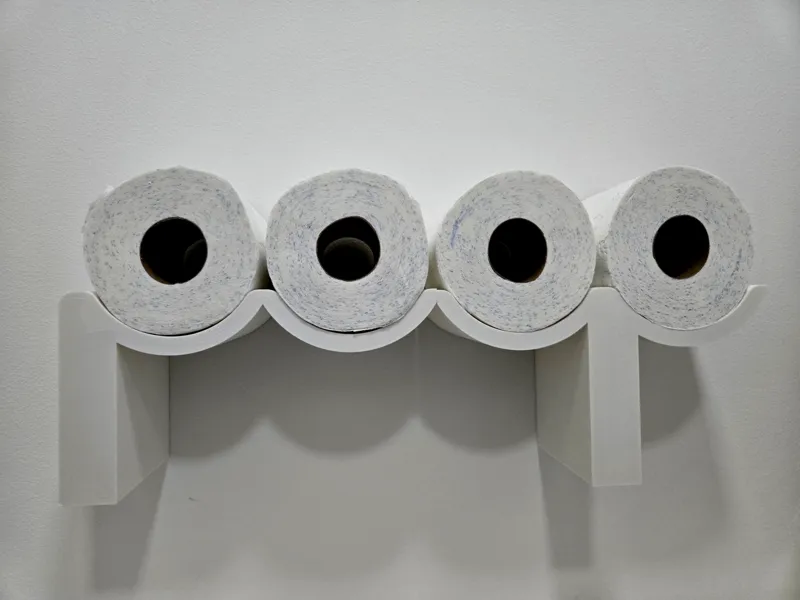 POOP toilet roll holder