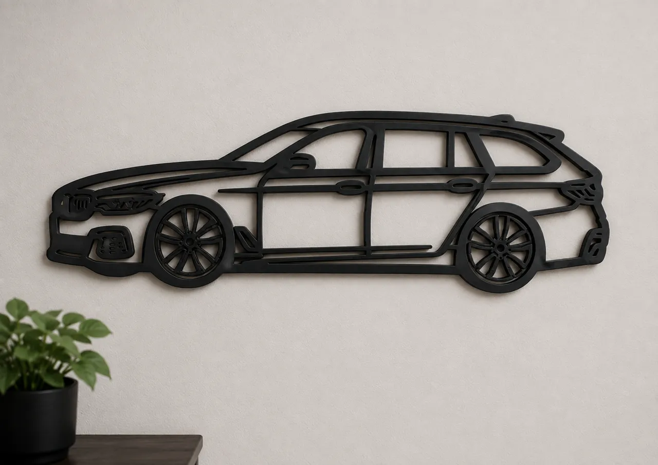 BMW G31 520d contour view 3