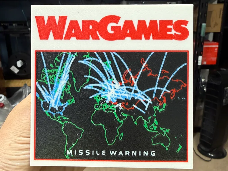 Wargames Coaster / Sign / Plaque