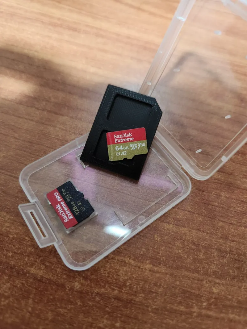 SD to MicroSD Card Holder