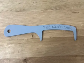 Bold man comb