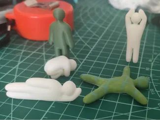 Meccha Chameleon - Set de figuras