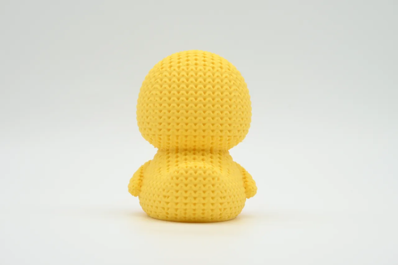 Knitted Duck view 3