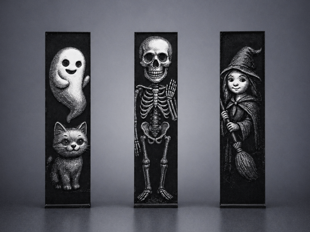 Halloween bookmarks (Set №1)