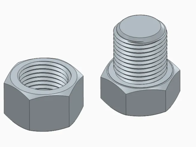 Screw nut BSPP 1/8 1/4 3/8 1/2 5/8 3/4 Collection