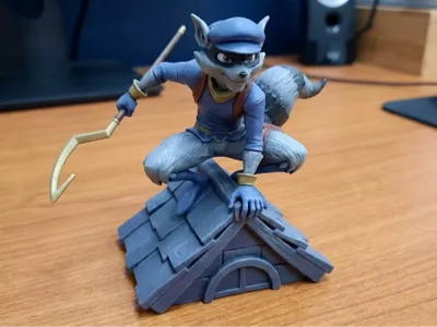 Sly Cooper Figurine
